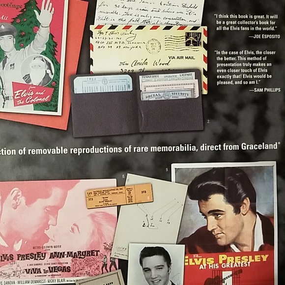 Elvis Treasures coffee table book - Picture 2 of 5